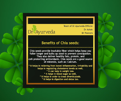 Benefits of Chia seeds by Dr Ayurveda Official
