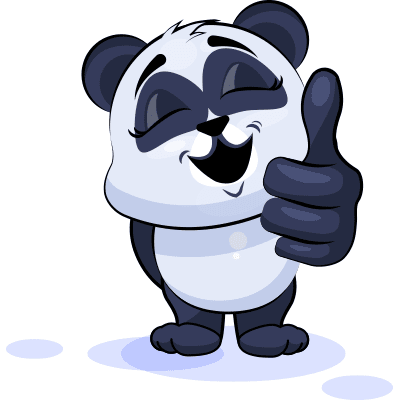 Thumbs Up Panda