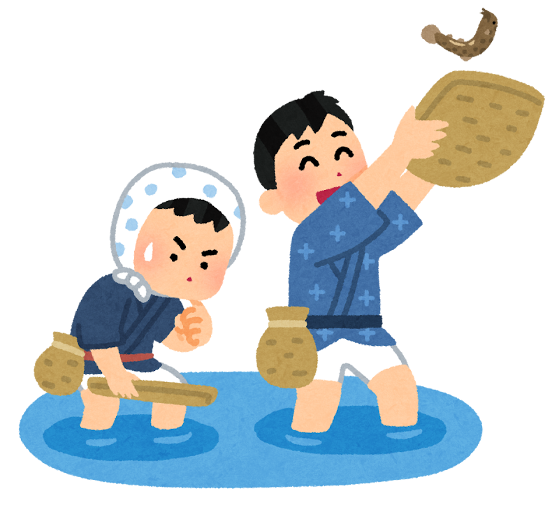 二匹目のドジョウを狙う人のイラスト かわいいフリー素材集 いらすとや 二匹目のドジョウを狙う人のイラスト かわいいフリー素材集 いらすとや