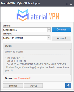 Material Vpn for PC Screenshot 4