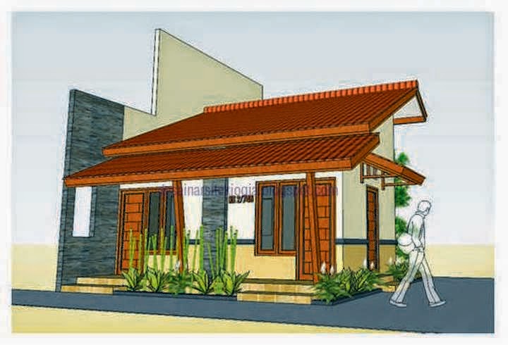 Interior Eksterior Rumah  Minimalis  Desain  Rumah  minimalis  etnik Jawa 
