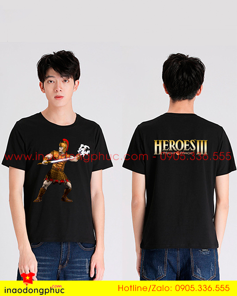 May và in áo phông Heroes III