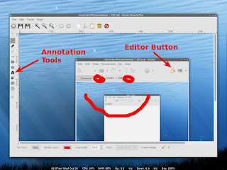 Shutter editor window