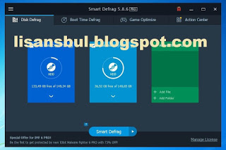 Smart Defrag 5.8.6 Key Serial (Giveaway 1 Years)