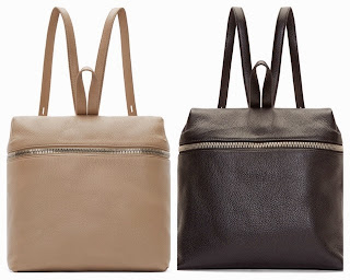 Look for Less:  Kara Pebbled Leather Backpack