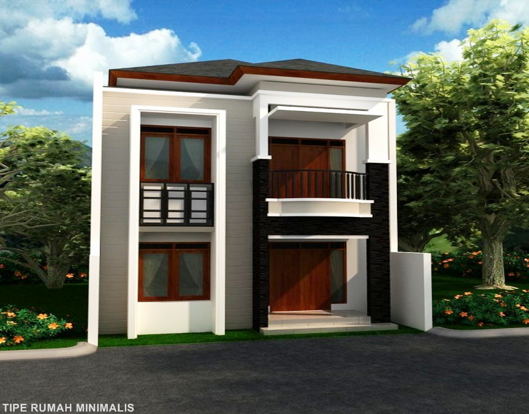 home design interior singapore Rumah  2  Lantai  Minimalis  