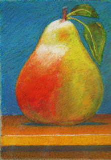 Still life of pear