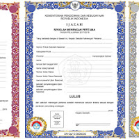 Juknis Pengisian Ijazah SD, SMP, SMA/SMK dan Sederajat Tahun Pelajaran 2017/2018