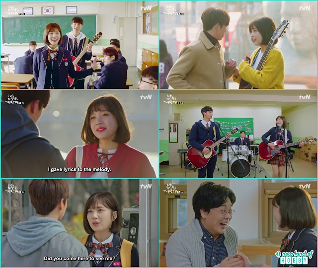 so rim and her band in school -  The Liar and His Lover Korean Drama