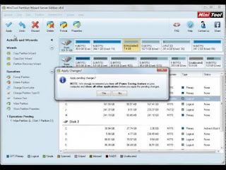 MiniTool Partition Wizard Professional 6 Free Full Version Download For PC Screenshot