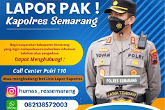 Kapolres Semarang Berikan Kemudahan Pengaduan Kepada Polisi Dengan Meluncurkan, " Lapor pak ".