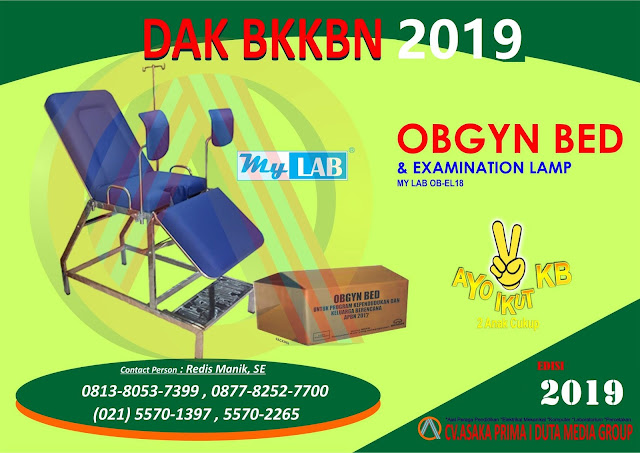 BKB Kit BKKBN 2019; Kie Kit Bkkbn 2019; Implant Kit Bkkbn 2019; Iud Kit Bkkbn 2019; Obgyn Bed Bkkbn 2019; Sarana Plkb Bkkbn 2019