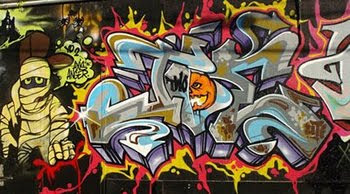 DESIGN OF GRAFFITI TAG STYLE