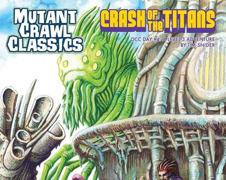 Mutant Crawl Classics Adventure : Crash of the Titans — Twenty
