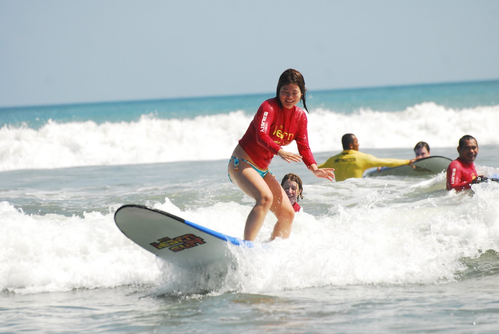 Here Tomorrow Gone Today Surfing  in Kuta  Beach Bali 