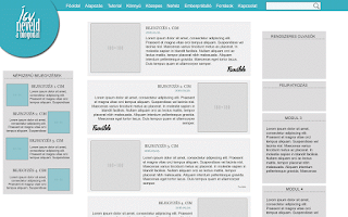 a blog eredeti dizájnterve Szimytől
