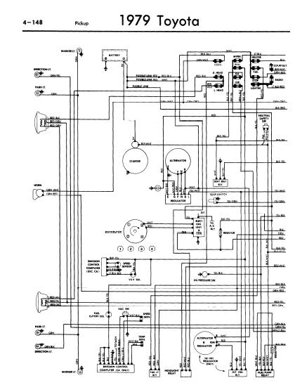 Toyota Pickup 1979 Wiring Diagrams Posted on Thursday June 30