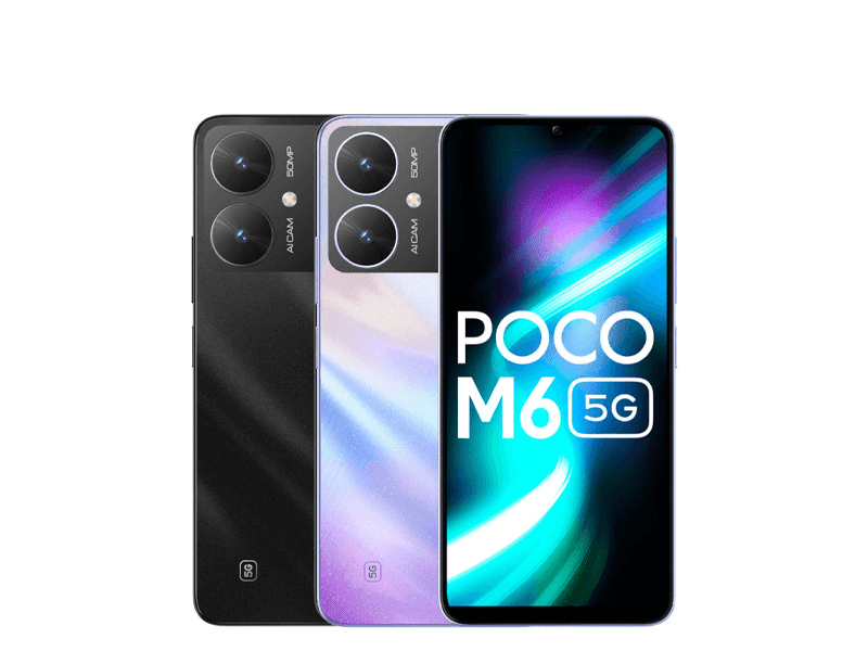 POCO M6 5G launched: Dimensity 6100+, 90Hz 720p screen, 50MP camera