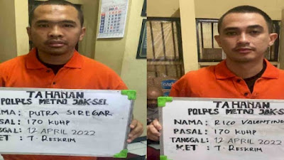 Bos PS Store Putra Siregar dan Artis Rico Valentino Ditangkap Gegara Gebukin Orang di Kafe