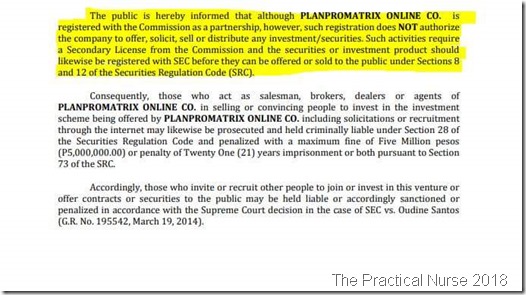 PPM scam plan promatrix 04