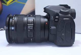Jual Kamera Canon 80D + Lensa 24-105mm Fullset