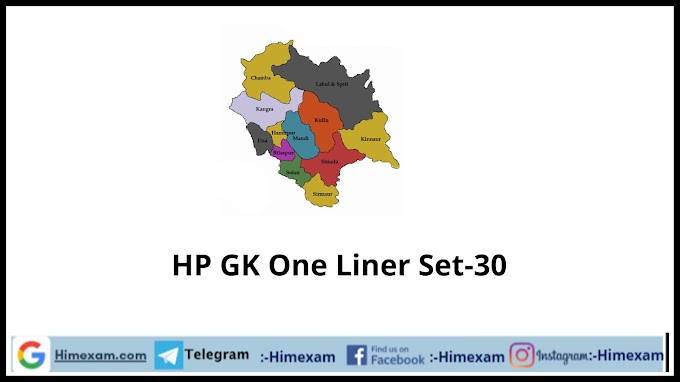 HP GK One Liner Set-30