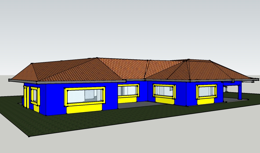 Google SketchUp House