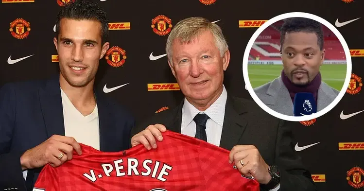 Patrice Evra: Van Persie criticised Arsenal work ethic after joining Man United