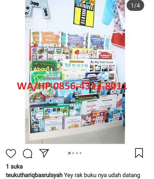 Jual Rak  Buku Anak PAUD  di Koja Rak  Buku Anak