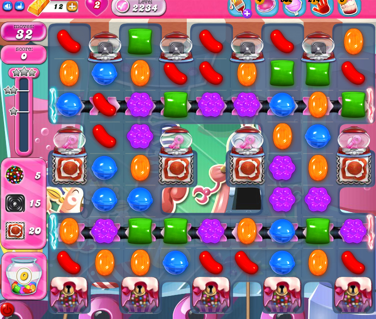 Candy Crush Saga level 2234