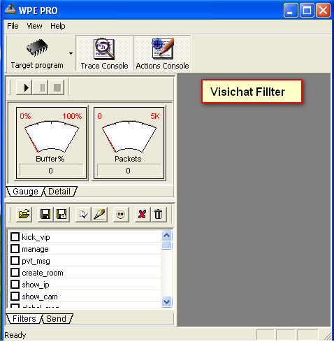 Filter For visichatRoom