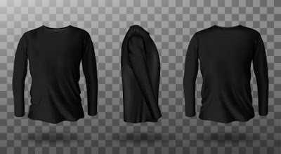 Download Download Mockup Kaos Lengan Panjang Gratis Cdr Eps Wsm Project