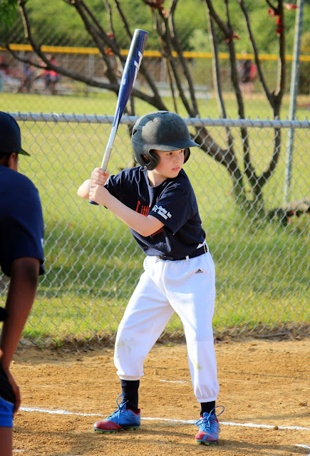 Troy, age 8, Little Creek American baseball, Pinto league, Go Tigers! 2015