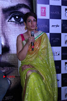 Bollywood Actress Raveena Tandon in Transparent Green Saree at Trailer Launch Of Film Maatr  0025.JPG