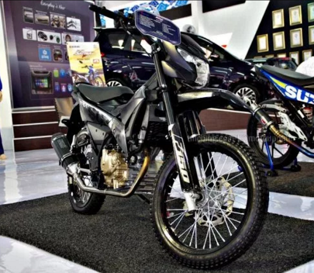 harga satria fu modif trail