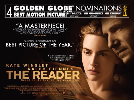 The Reader is the name of a great movie starring Kate Winslet who won an 