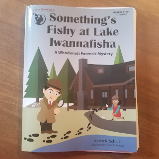 Critical Thinking About Something Fishy - A Homeschool Coffee Break Review @ kympossibleblog.blogspot.com - We review Something's Fishy at Lake Iwannafisha from The Critical Thinking Co. for the Homeschool Review Crew