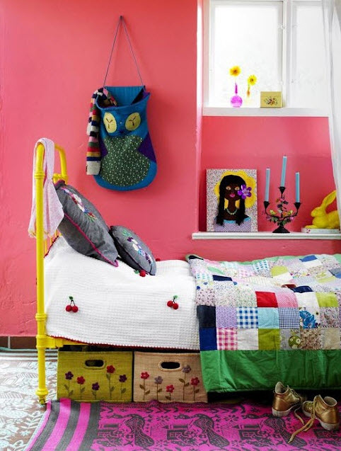 Colorful Teenage Girl Bedroom Ideas