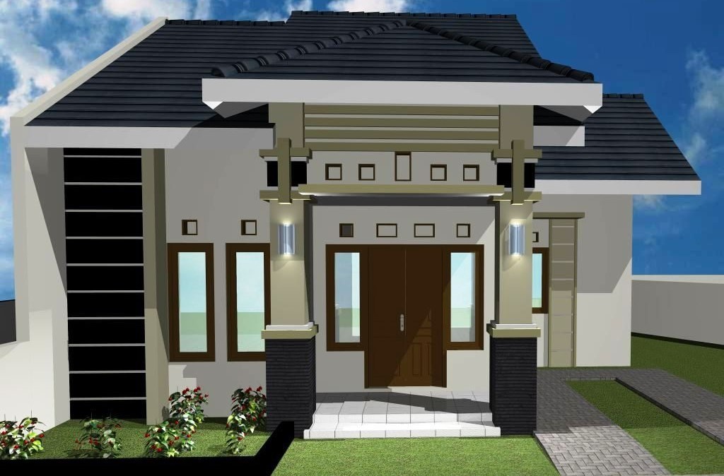 50 Desain Atap Rumah Minimalis Modern Rumahku Unik