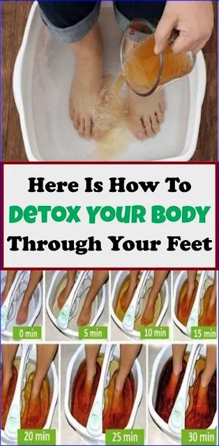 Here Is How To Detox Your Body Through Your Feet