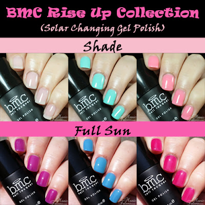 Bundle Monster Rise Up Collection Solar Changing Gel Polish Review