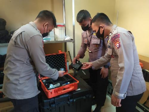 Detasemen Gegana Satbrimob Polda Banten Latih Kemampuan KBR Untuk Peningkatan Keahlian Personil