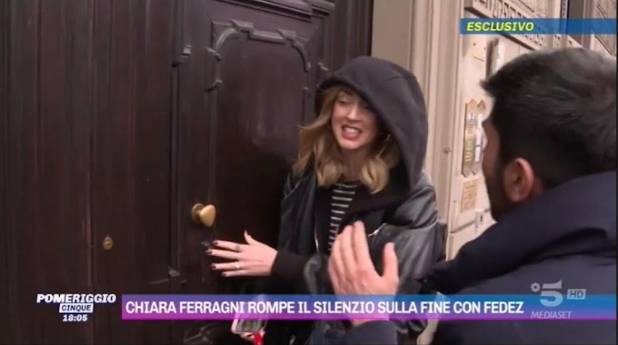 Chiara Ferragni a Pomeriggio Cinque: 'E' un momento doloroso'