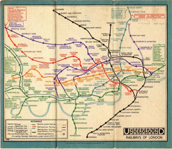 london underground map 2010. London Underground Map