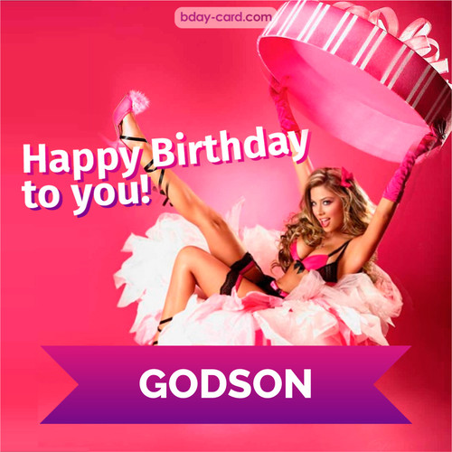 happy birthday godson gif