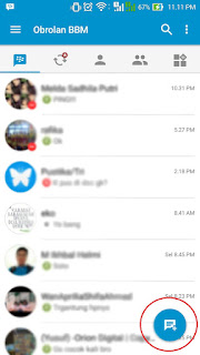 Cara Chatting BBM Tanpa Harus Invite PIN Teman Terlebih Dahulu