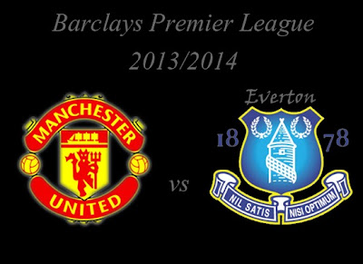 Manchester United vs Everton Premier league 2013