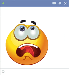 Facebook Smiley Shocked