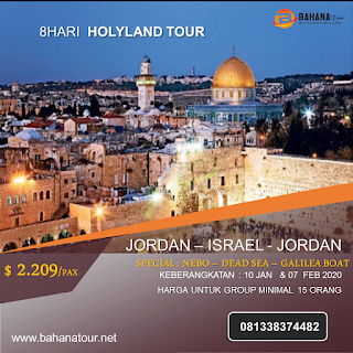 paket holyland bahana tour