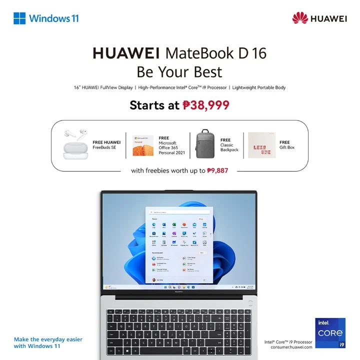 Huawei MateBook D16 2024 First Selling